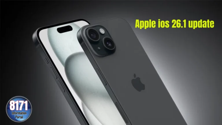 iOS 26.1 Update